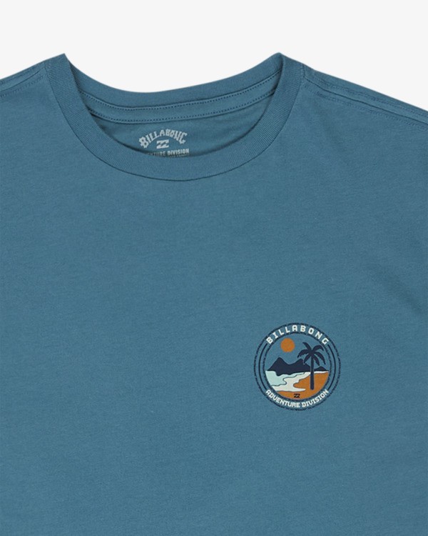 2 Rockies - T-Shirt &agrave; manches courtes pour Gar&ccedil;on 8-16 ans Bleu EBBZT00234 Billabong