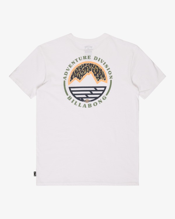 1 Rockies - T-shirt met korte mouwen voor Jongens 8-16 White EBBZT00234 Billabong