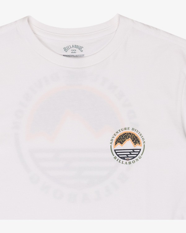 2 Rockies - Camiseta de manga corta para chicos 8-16 Blanco EBBZT00234 Billabong