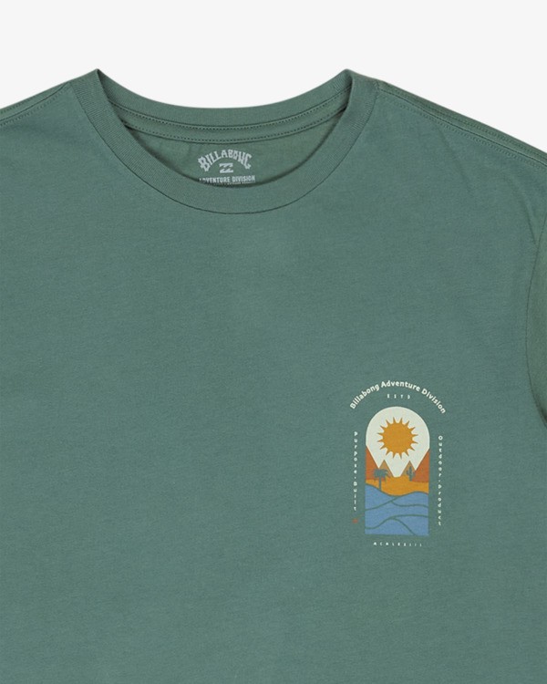 2 Sundown - Short Sleeve T-Shirt for Boys 8-16 Blue EBBZT00235 Billabong