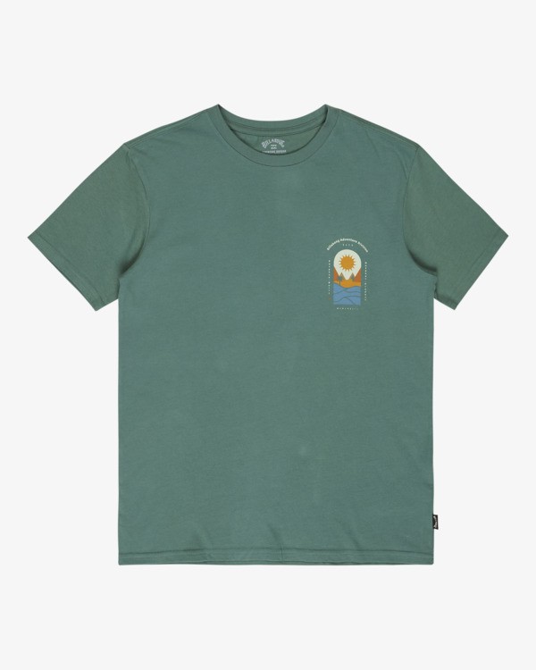 0 Sundown - T-shirt met korte mouwen voor Jongens 8-16 Blue EBBZT00235 Billabong