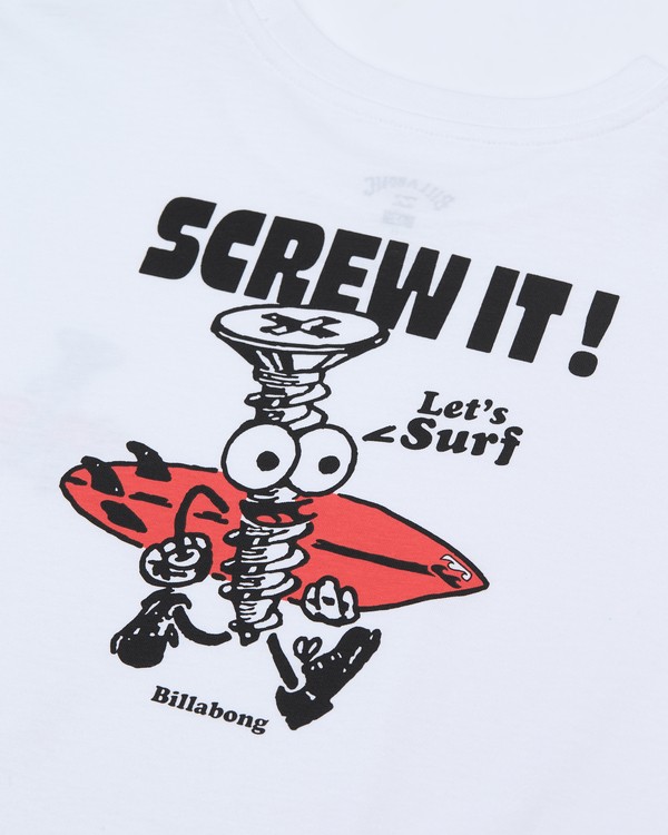 8 Screw It Blanc EBBZT00262 Billabong