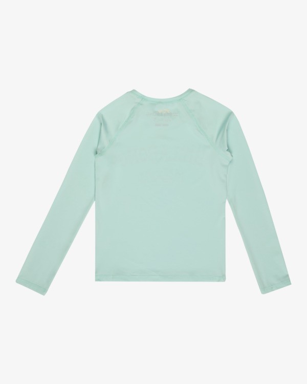 1 Girls Surf Dayz - Long Sleeves UPF 50 Surf T-Shirt for Boys 8 - 16 Blue EBGWR03003 Billabong