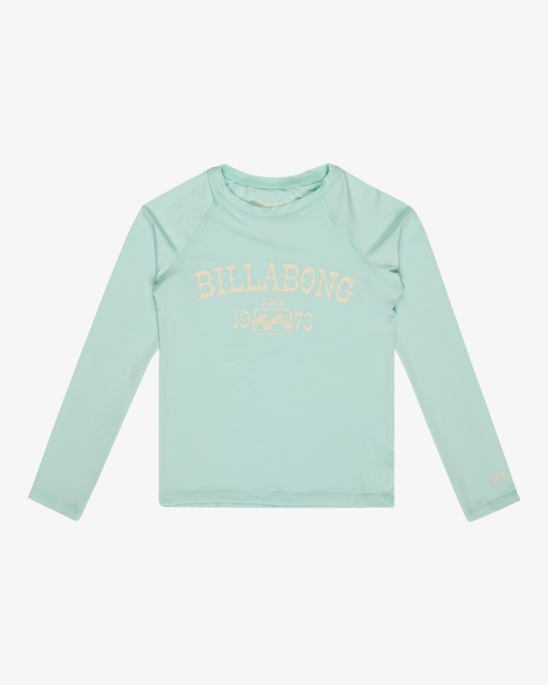 0 Girls Surf Dayz - Long Sleeves UPF 50 Surf T-Shirt for Boys 8 - 16 Blue EBGWR03003 Billabong
