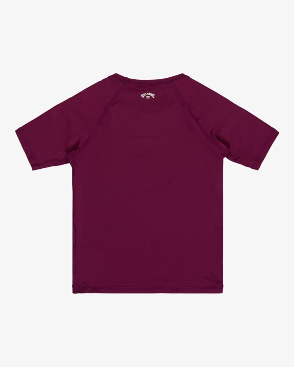 1 Girls Surf Dayz - Short Sleeves Surf T-Shirt for Boys 8 - 16 Purple EBGWR03004 Billabong