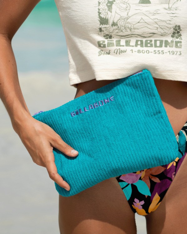 0 Summer Escape - Portafoglio con cerniera da Donna Blue EBJAA00123 Billabong