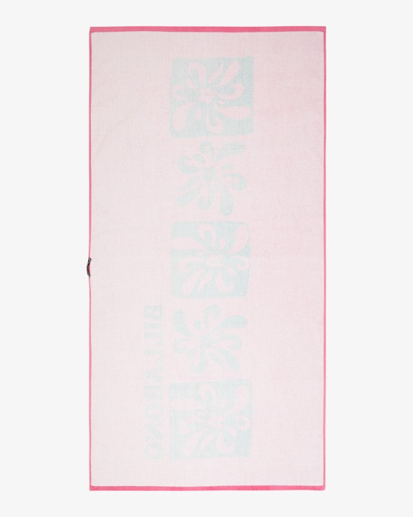 1 Lie Down - Einfaches Handtuch f&uuml;r Frauen Rosa EBJAA00124 Billabong
