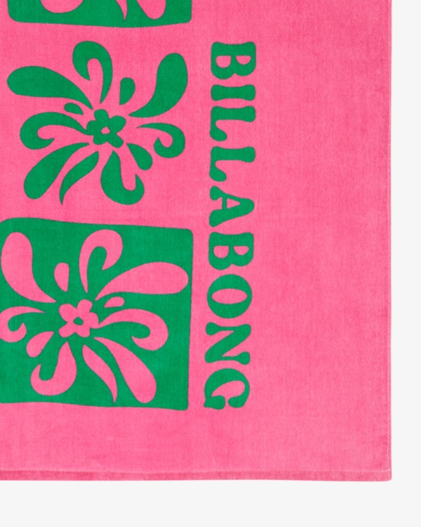 2 Lie Down - Einfaches Handtuch f&uuml;r Frauen Rosa EBJAA00124 Billabong