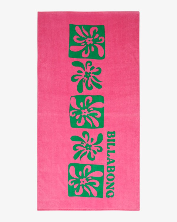 0 Lie Down - Einfaches Handtuch f&uuml;r Frauen Rosa EBJAA00124 Billabong