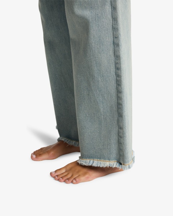 4 Be Free - Jeans large pour Femme Bleu EBJDP03003 Billabong