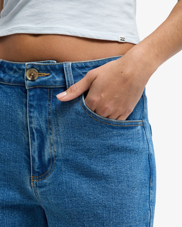 4 Be Free - Jeans large pour Femme Bleu EBJDP03003 Billabong