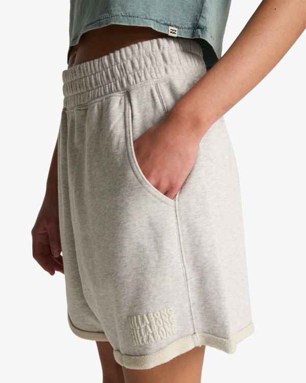 4 So Typical - Elasticated Shorts for Women Gray EBJFB03004 Billabong