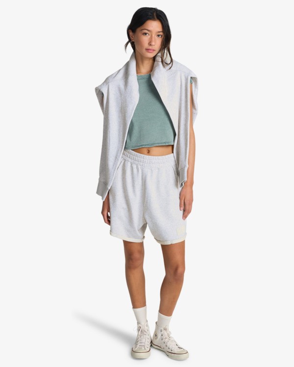 1 So Typical - Elasticated Shorts for Women Gray EBJFB03004 Billabong