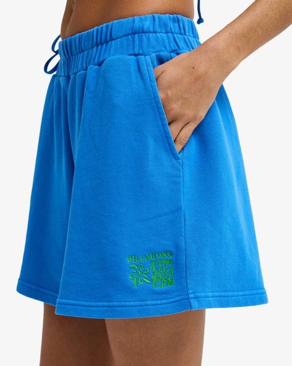 4 Springbreak - Elasticated Shorts for Women Blue EBJFB03006 Billabong