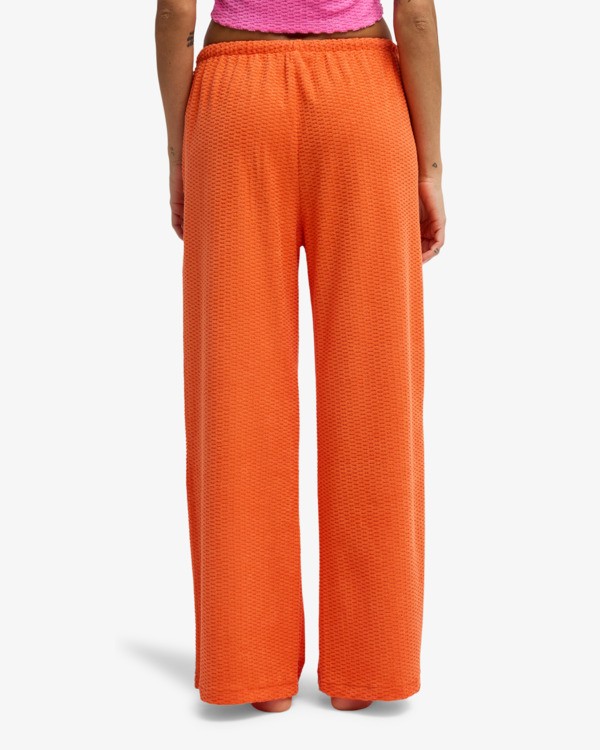 2 Sunset Waves - Jogginghose f&uuml;r Frauen Orange EBJFB03008 Billabong