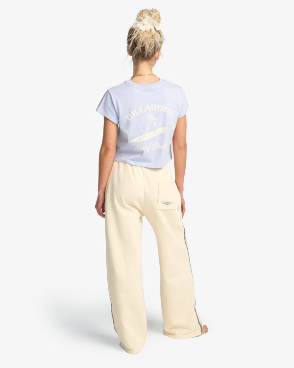 1 The Way Back - Pantalon de jogging pour Femme Blanc EBJFB03009 Billabong