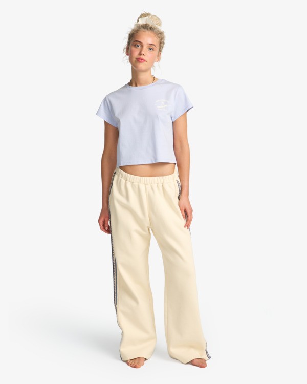 0 The Way Back - Pantalon de jogging pour Femme Blanc EBJFB03009 Billabong