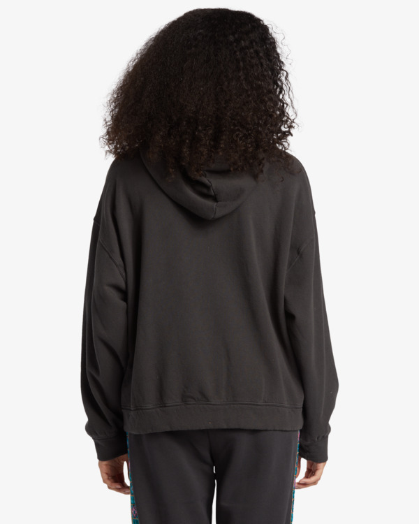 2 Keep It Up - Sweatshirt com capuz para Mulher Preto EBJFT00138 Billabong