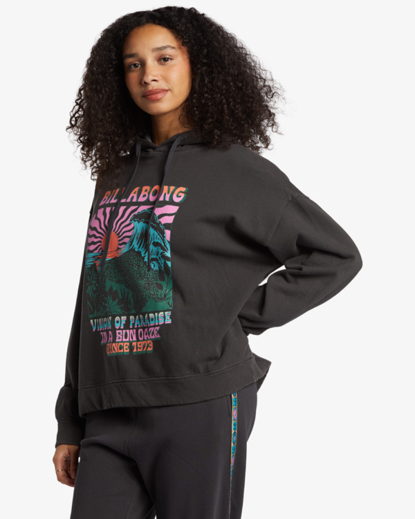 4 Keep It Up - Sudadera con capucha para Mujer Negro EBJFT00138 Billabong