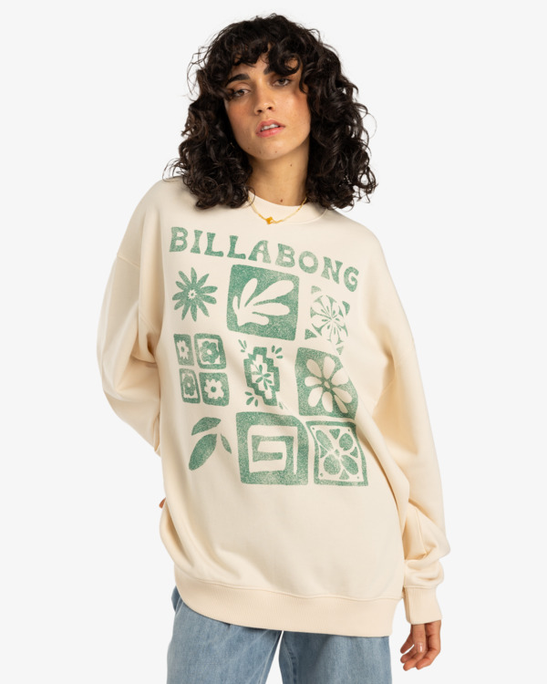 0 Ride In - Pullover Sweatshirt for Women White EBJFT00147 Billabong