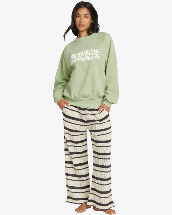 2 The Waves - Sudadera para Mujer Verde EBJFT00148 Billabong