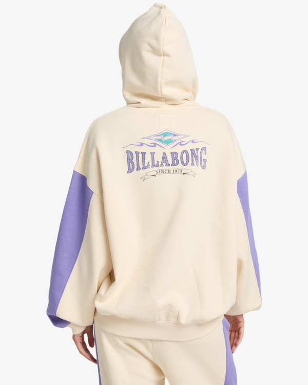 2 73 - Hoodie for Women White EBJFT00156 Billabong