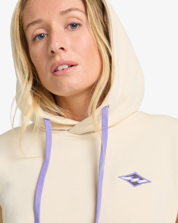 4 73 - Hoodie for Women White EBJFT00156 Billabong