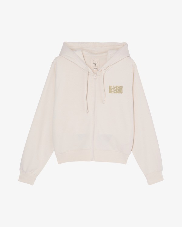 5 Zip Family - Zip-Up Hoodie for Women White EBJFT00160 Billabong