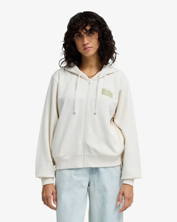 0 Zip Family - Zip-Up Hoodie for Women White EBJFT00160 Billabong