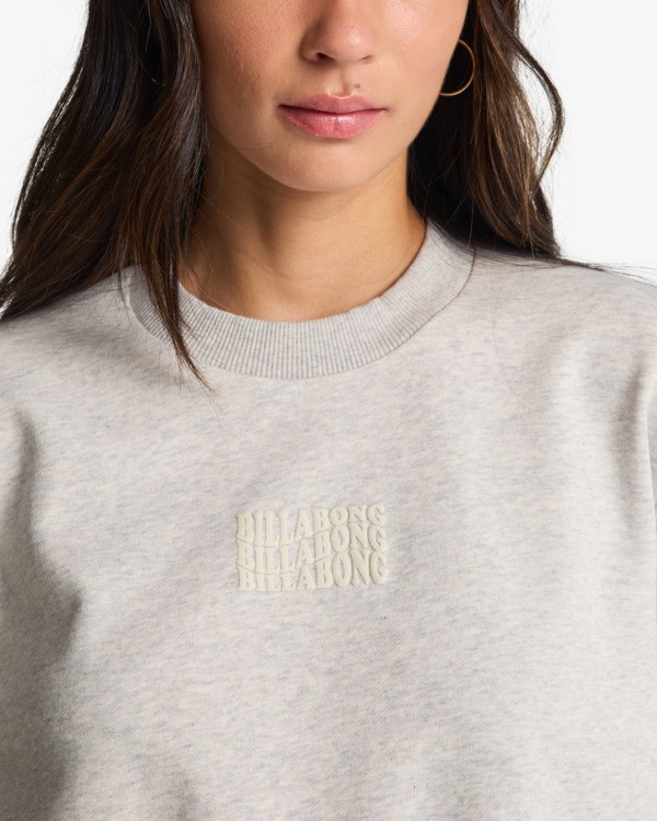 4 Family Tree - Sweatshirt for Women Gray EBJFT00162 Billabong