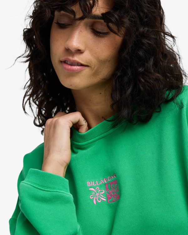 4 Springbreak - Sweatshirt for Women Green EBJFT00168 Billabong
