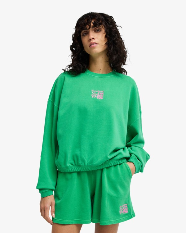 0 Springbreak - Sweatshirt for Women Green EBJFT00168 Billabong