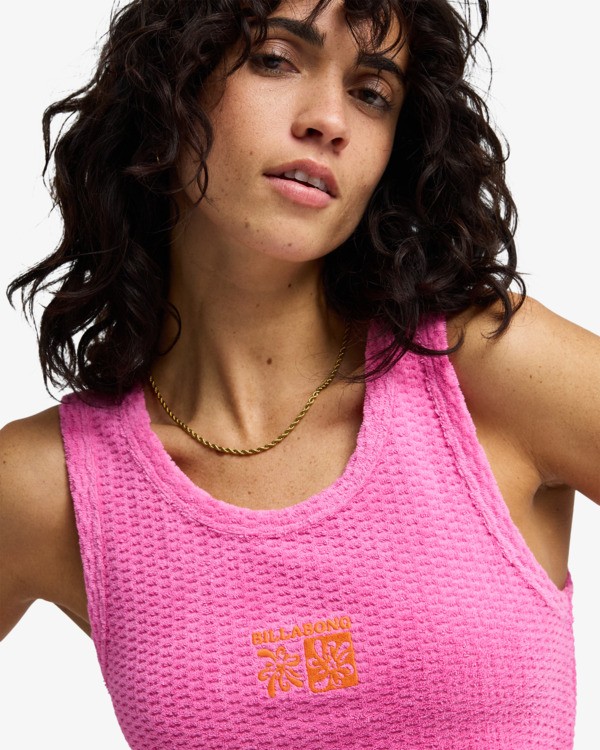 4 Good Vibes - Vest Top for Women Pink EBJFT00169 Billabong