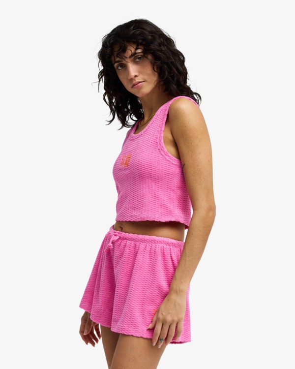 3 Good Vibes - Vest Top for Women Pink EBJFT00169 Billabong