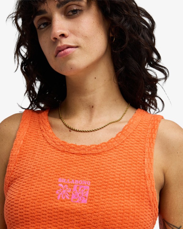 4 Good Vibes - Vest Top for Women Orange EBJFT00169 Billabong