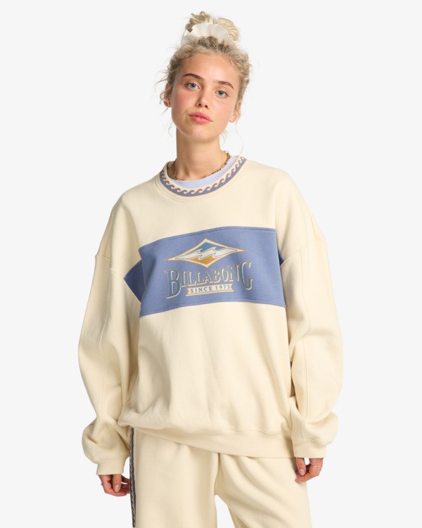 0 Point Break - Sweatshirt für Frauen Weiss EBJFT00174 Billabong