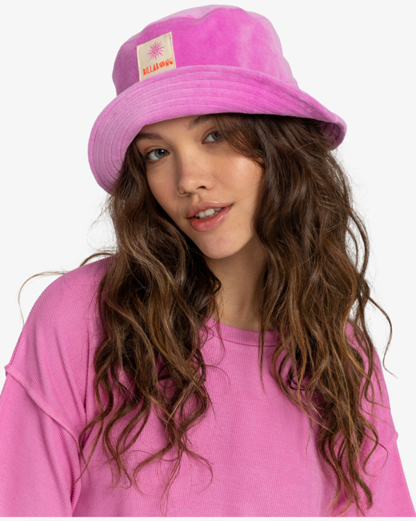 4 Essential - Gorro de Pescador para Mujer Rosa EBJHA00110 Billabong