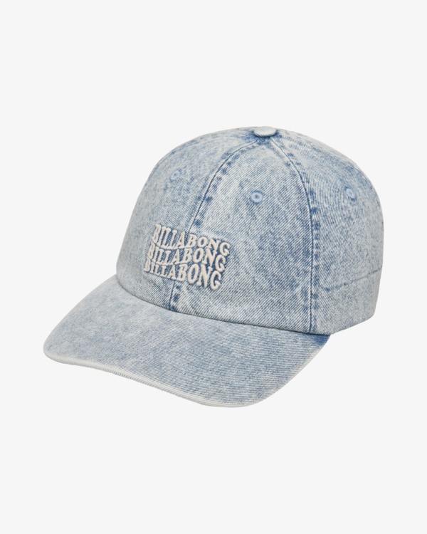 0 Essential Wash - Canvas Cap for Women Blue EBJHA00127 Billabong