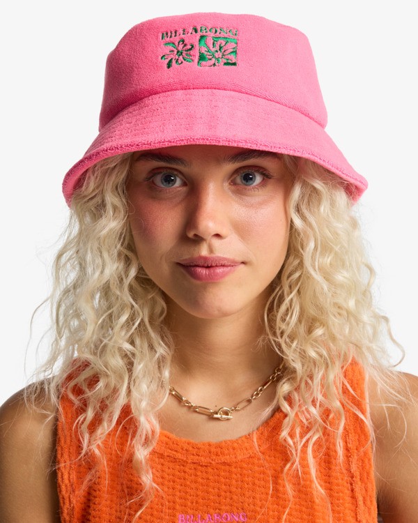 4 Sunshine - Bucket Hoed voor Dames Pink EBJHA00128 Billabong