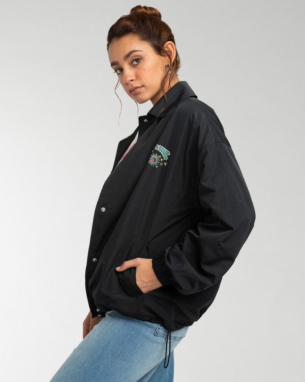 5 Sweet Feelings - Coaches-Jacke für Frauen Schwarz EBJJK00107 Billabong