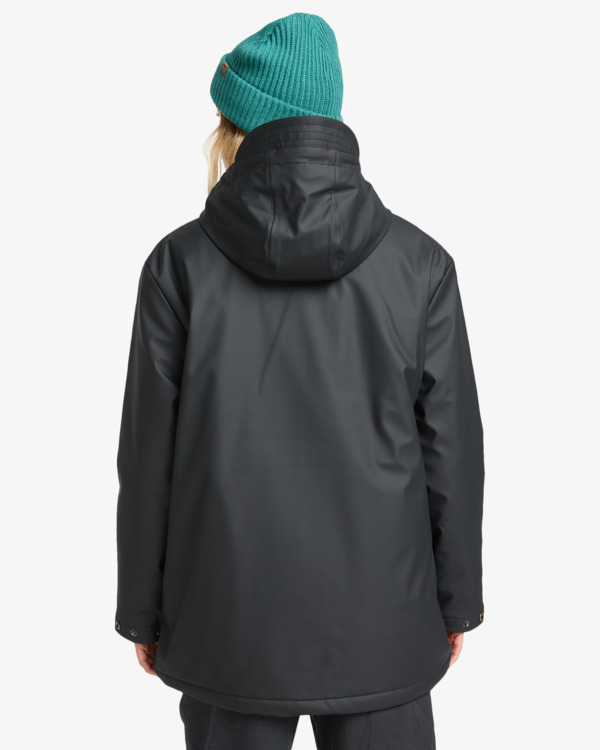 2 Under The Rain - Rain Coat for Women Black EBJJK00161 Billabong