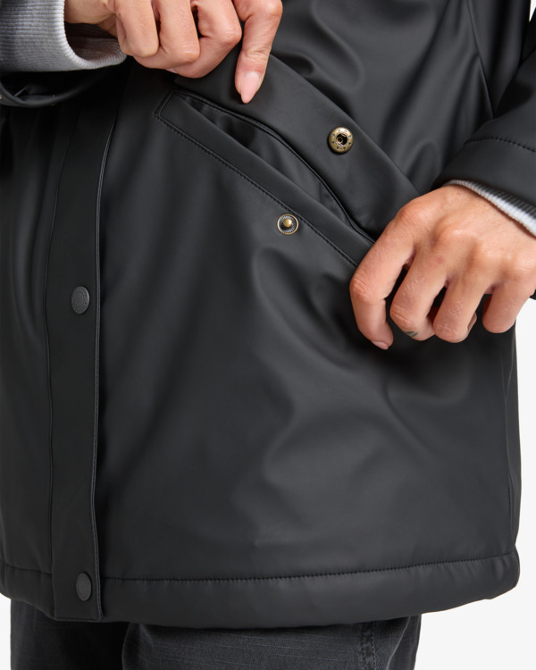 4 Under The Rain - Rain Coat for Women Black EBJJK00161 Billabong