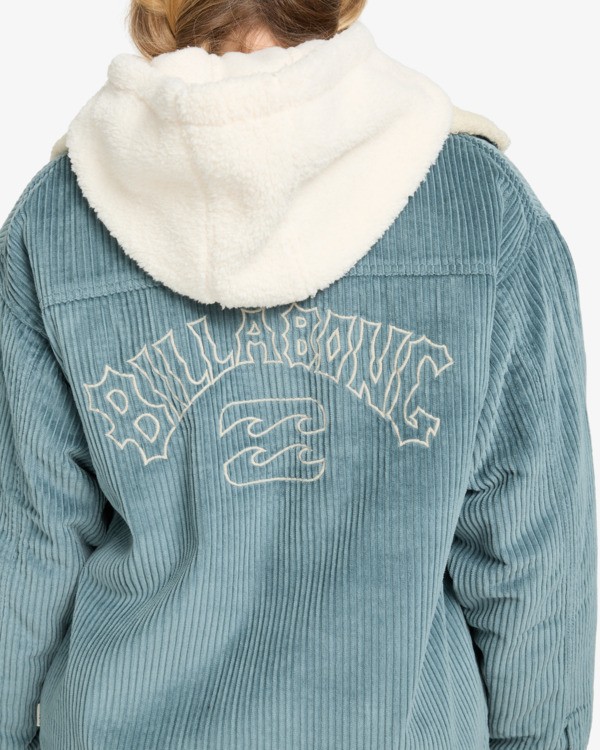 5 Cord In Love - Trucker Jack voor Dames Blue EBJJK00163 Billabong