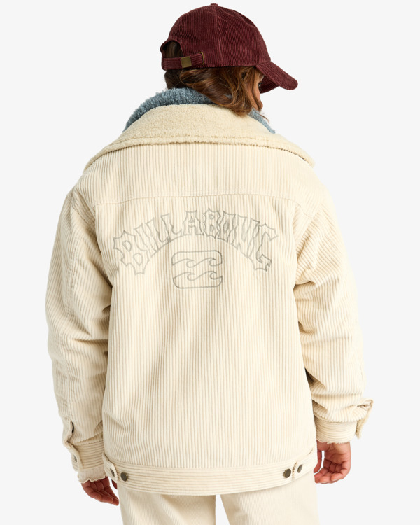 2 Cord In Love - Trucker Jack voor Dames White EBJJK00163 Billabong