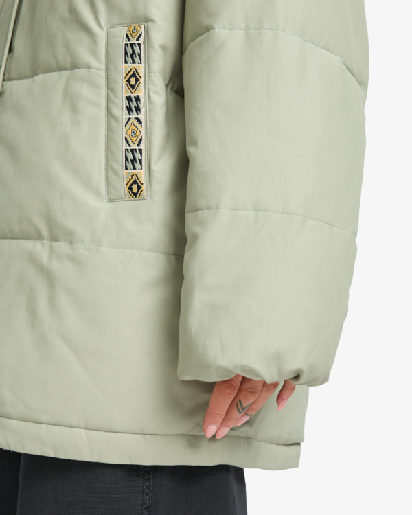 5 Magic Puffer - Veste en duvet pour Femme Vert EBJJK00166 Billabong