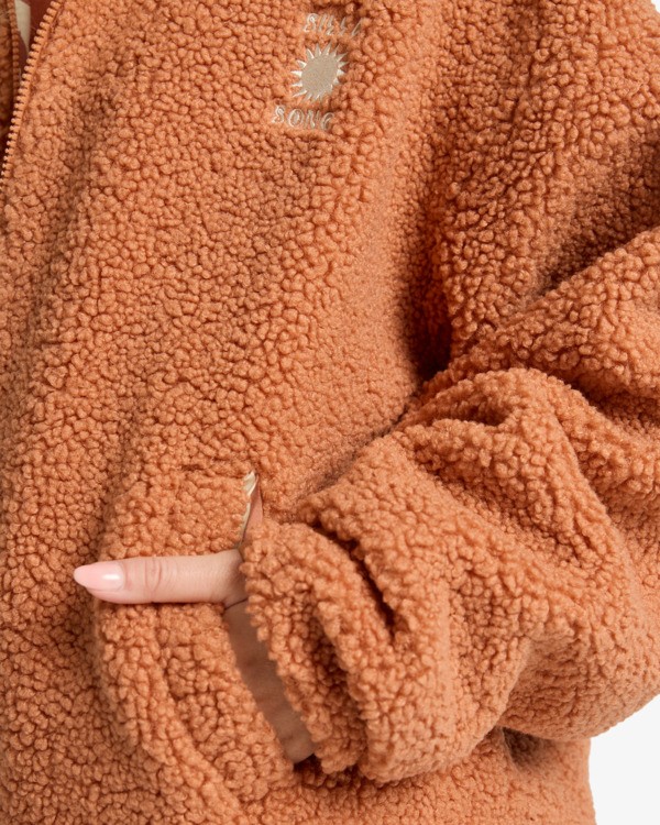 7 Cosmic Puffer - Wende-Daunenjacke für Frauen Braun EBJJK00169 Billabong