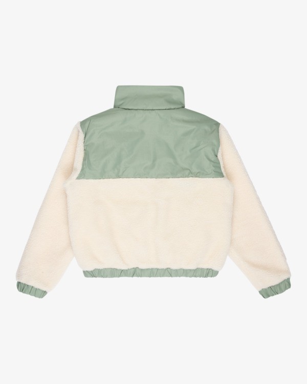 1 Lost Trails - Snap Front Jacket for Women White EBJJK00182 Billabong