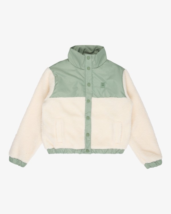 0 Lost Trails - Snap Front Jacket for Women White EBJJK00182 Billabong