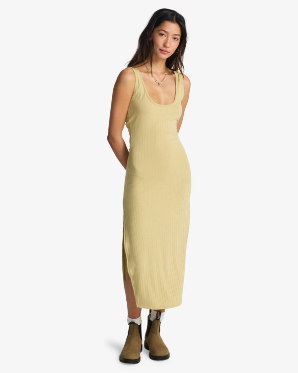 1 Take A Look - Midikleid f&uuml;r Frauen Gr&uuml;n EBJKD00114 Billabong