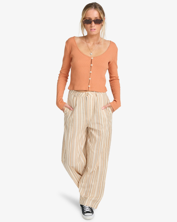 1 Paxton - Haut côtelé pour Femme Marron EBJKT00118 Billabong